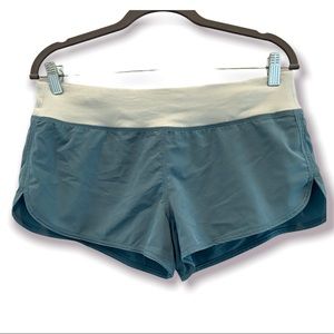 KITTENISH Teal Athletic Workout Shorts Medium